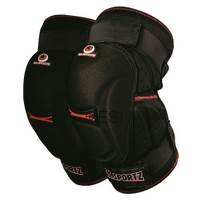 G.I. Sportz Slid'R Knee Pads - Red and Black - S/M