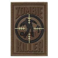 Rothco PVC Zombie Killer Morale Patch - Rectangle - 3x2w