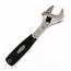 RPM Wide Mouth 10" Adjustable Wrench - Silver and Black - Jaw Opens to 1-7/16"