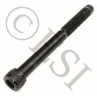 RPM Parts Screw - Hex Head - Cap - Black - 2 1/2 Inches